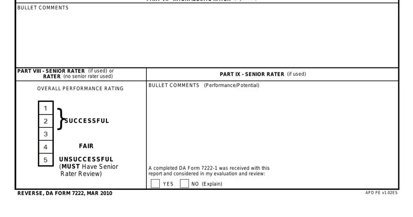 Finishing da form 7222 1 army stage 4