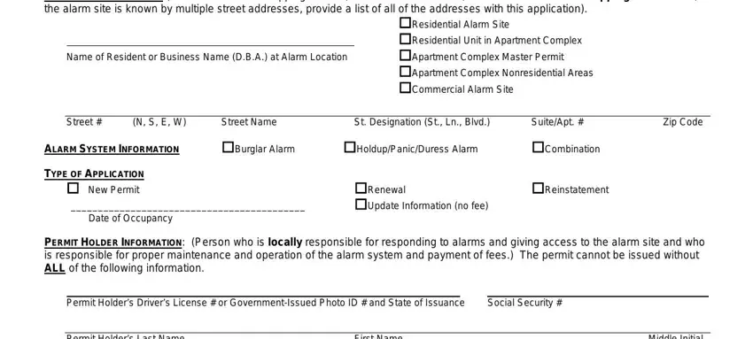 portion of empty spaces in dallasalarmpermit com