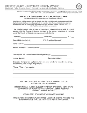 Dca License Renewal Form Preview