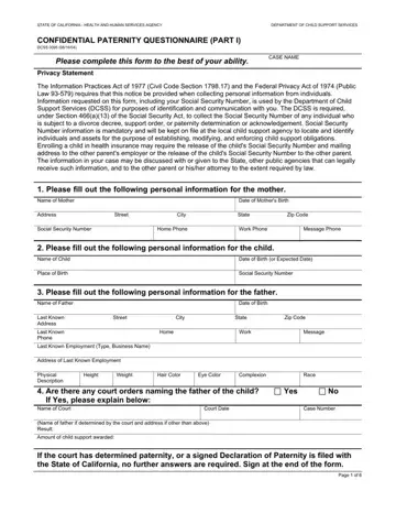 Dcss 0095 Form Preview
