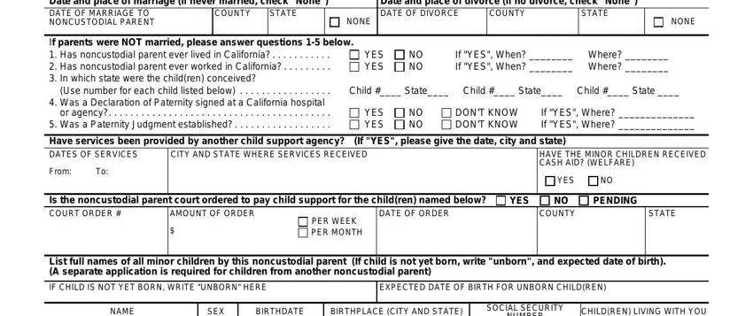 step 4 to finishing for simplified application child support