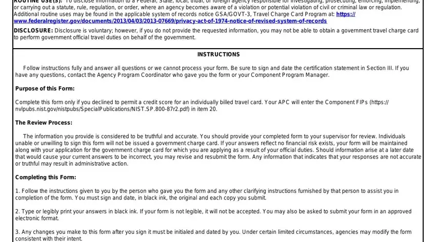 step 3 to filling out dd2883 form form