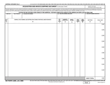 Dd Form 1149C Preview