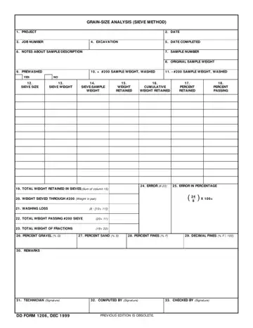 Dd Form 1206 Preview
