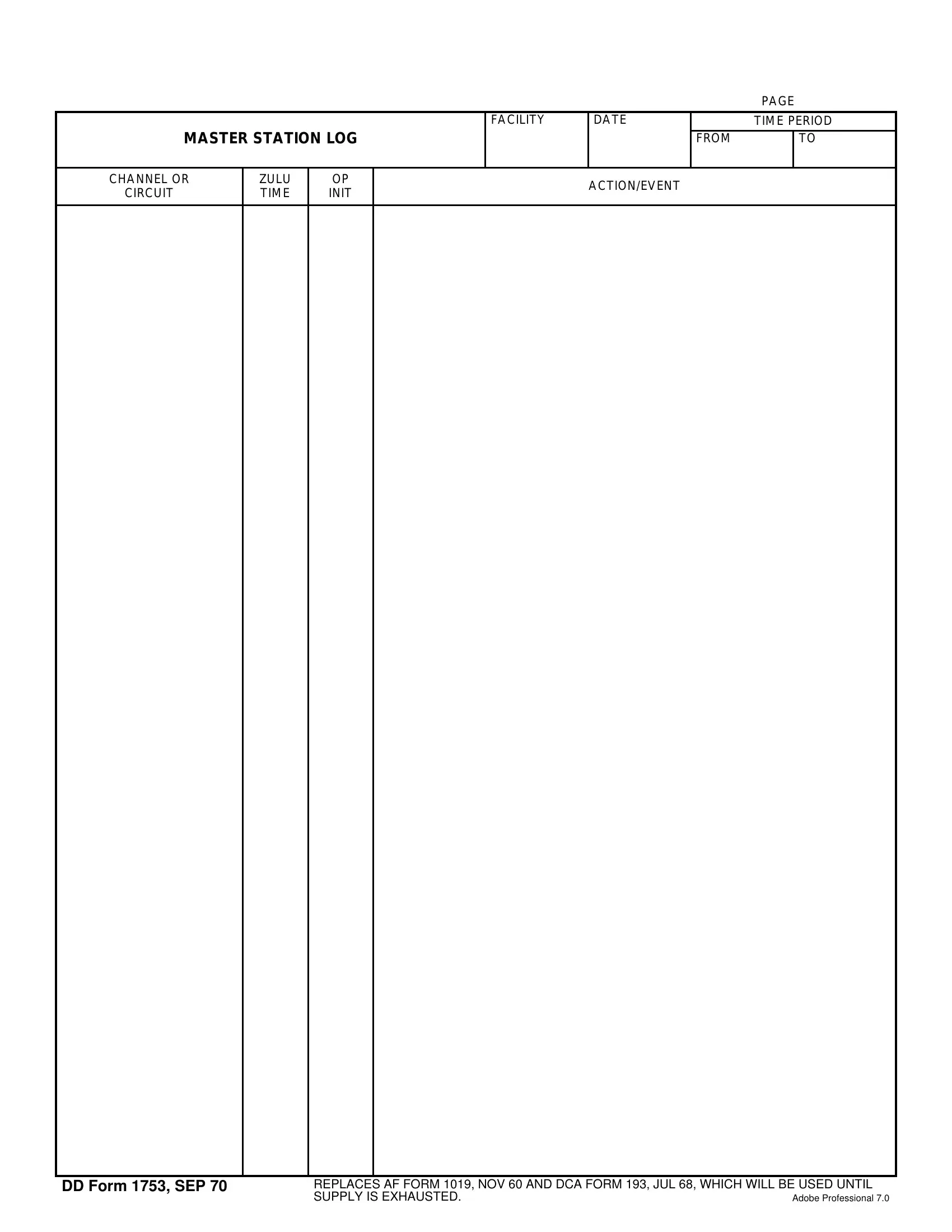 Dd Form 1753 Fill Out Printable PDF Forms Online
