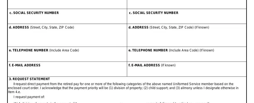 step 2 to filling out form 2293