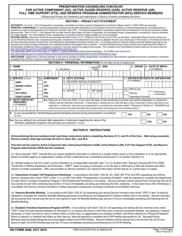 Dd Form 2648 Preview