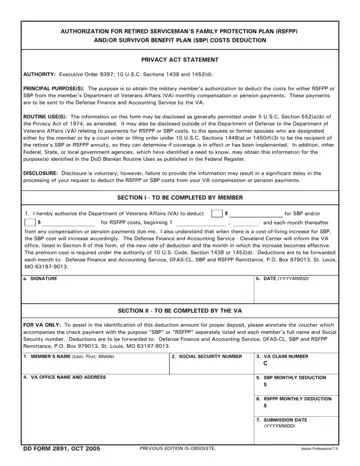 Dd Form 2891 Preview