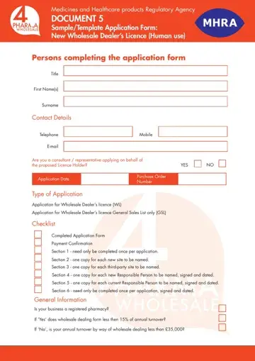 Dealership Application Form Preview