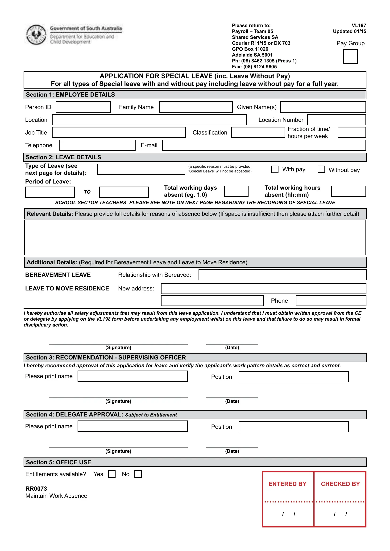 Navadmin 2025 Leave Form Bernadette Simpson