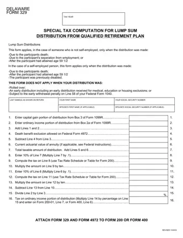 Delaware Form 329 Preview