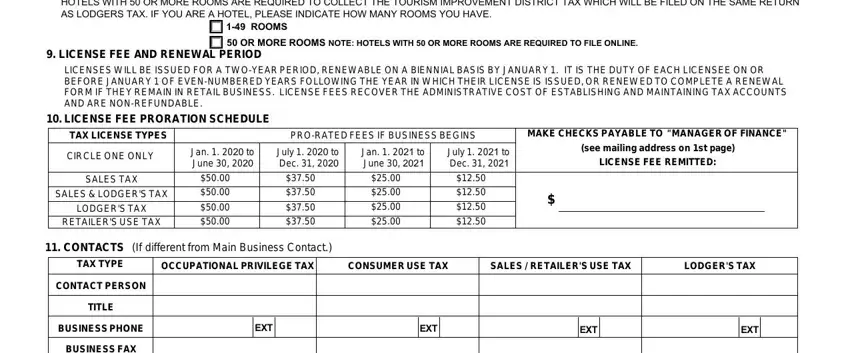 Filling out city of denver sales tax online stage 5