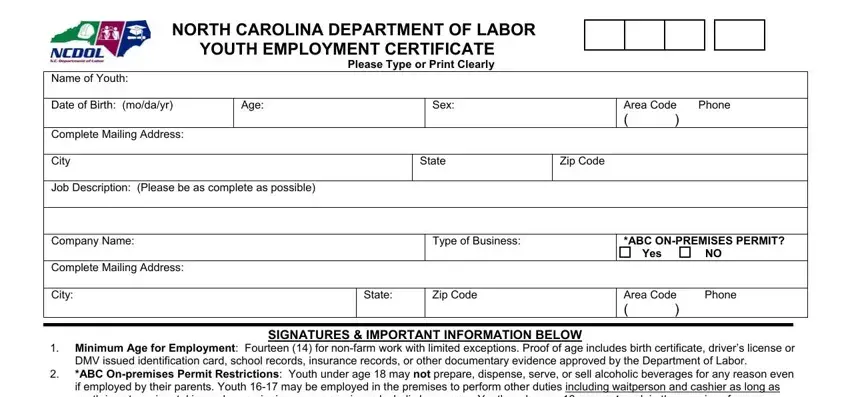 Department Of Labor Certificate Pdf Form Formspal