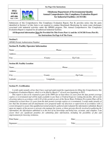 Deq Form 605 006 Preview