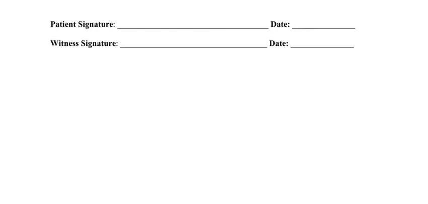 part 3 to filling out lip filler consent form uk