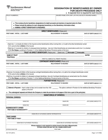 Designation Owner Form Preview