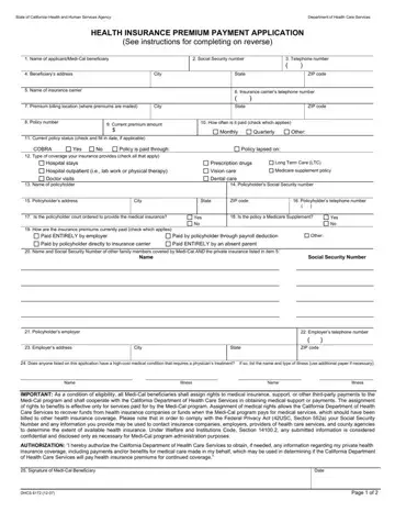 Dhcs 6172 Form Preview