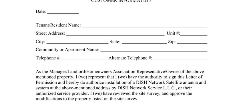part 1 to filling in landlord permission template