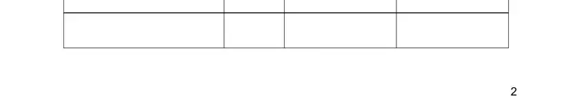 pa self certification  fields to insert