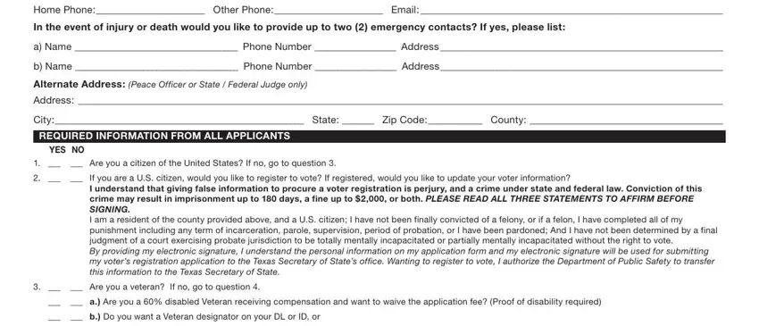 Dl 14a Form ≡ Fill Out Printable Pdf Forms Online 1256