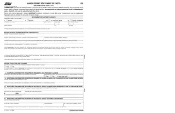 DMV DL 120 Form Preview