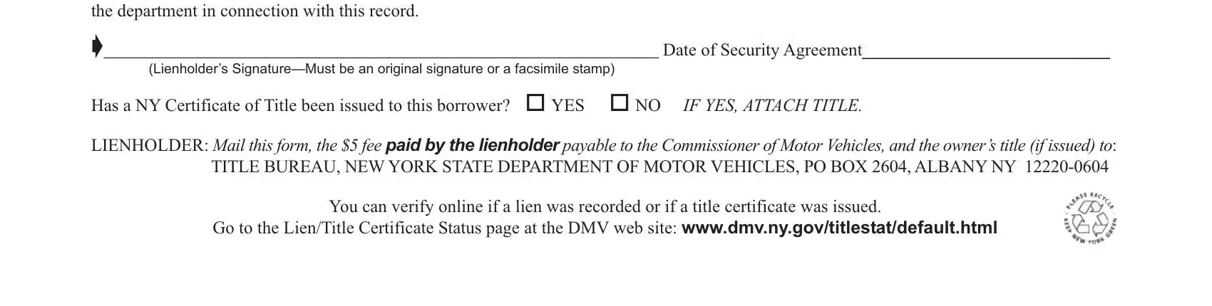 stage 3 to filling out mv900 ny form
