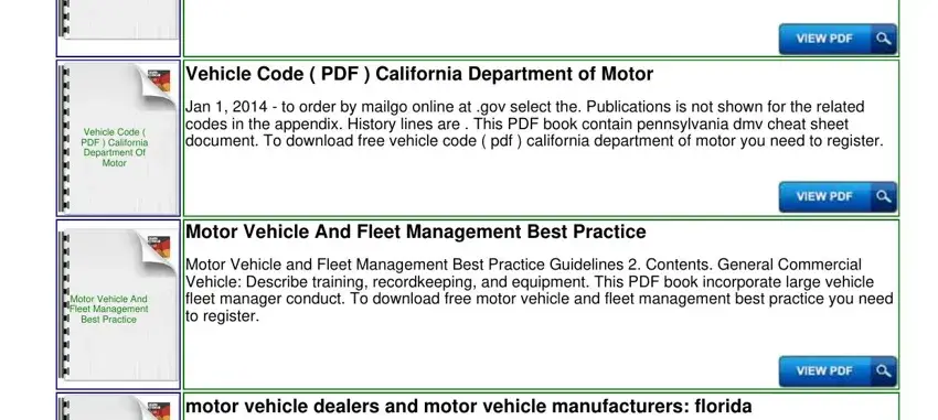 Filling in dmv job exam questions step 5