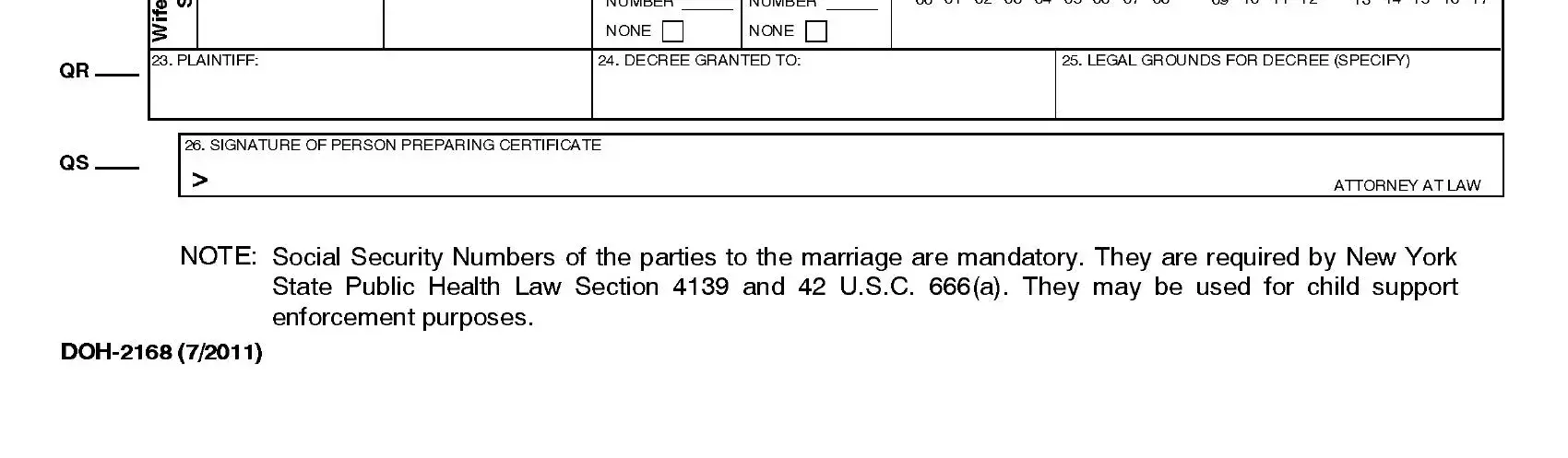 Finishing dissolution of marriage ny stage 3