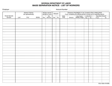 Dol 402A Form Preview