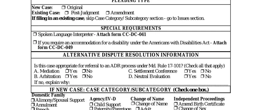 stage 2 to entering details in attache