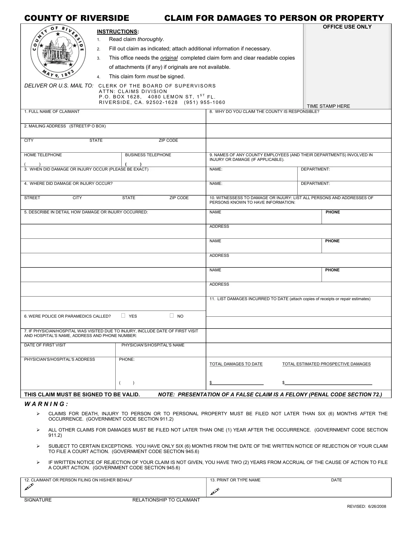 Domestic Violence Form Fill Out Printable PDF Forms Online