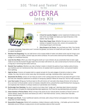 Doterra Peppermint Form Preview