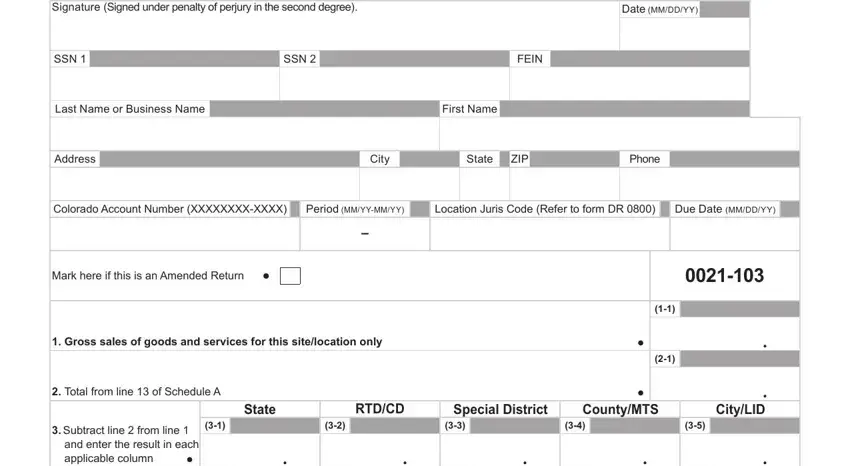 colorado retail sales tax return spaces to consider