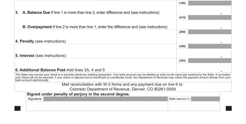 Filling out dr 1093 part 3