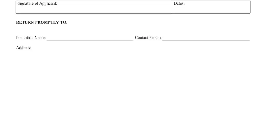 Filling out ohio correctionalcenter visitor request stage 5