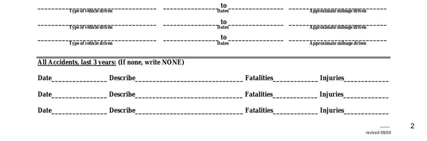 step 5 to completing dot driver qualification file checklist