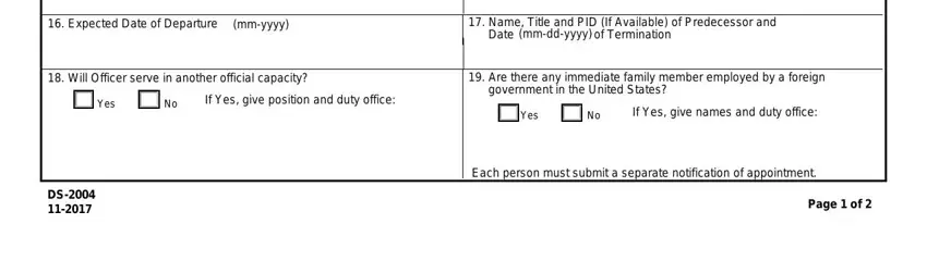 step 3 to filling out form fs 240 pdf