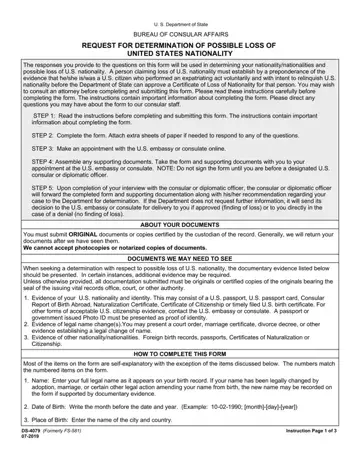 Ds 4079 Form Preview