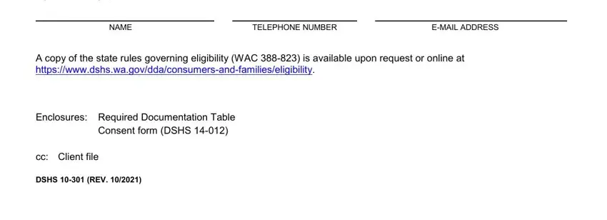 Entering details in dshs food stamps eligibility review stage 2