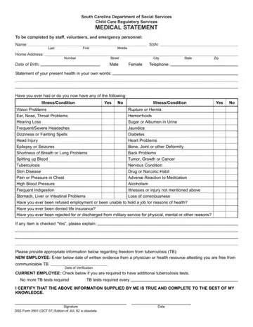 Dss Form 2901 Preview