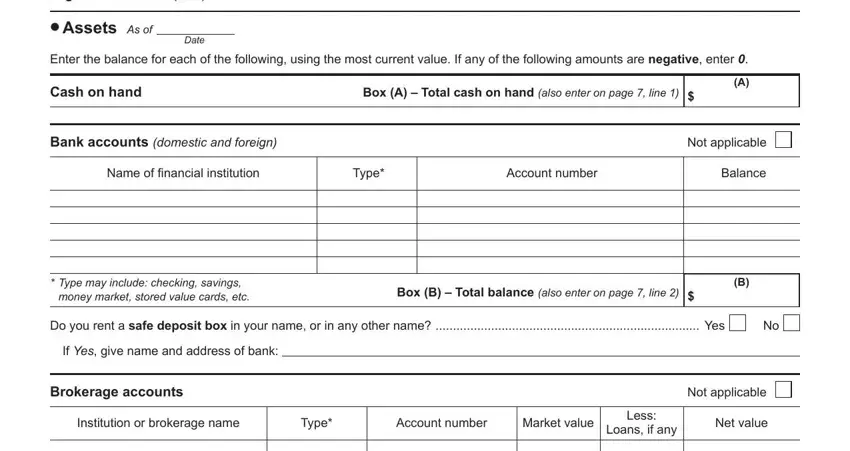 Filling out dtf 5 ny state form stage 3