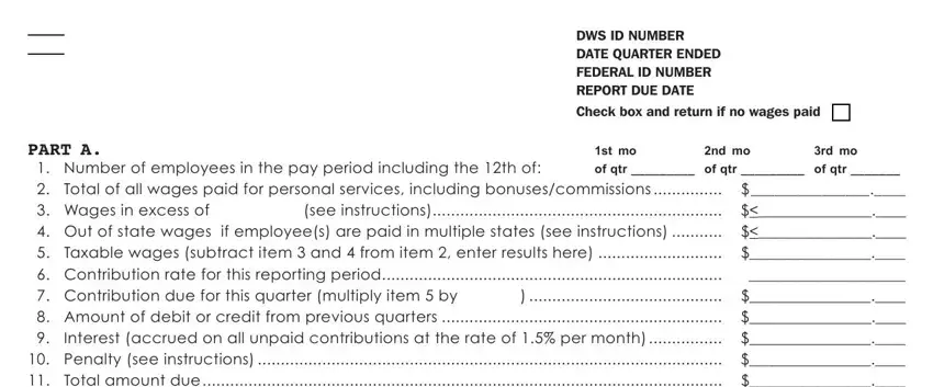 filling out arkansas employer's quarterly wage report part 1