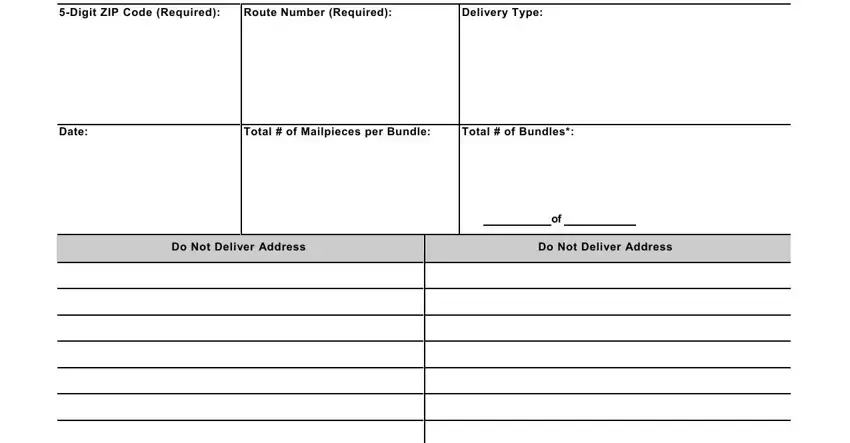 facing slip if less than 100 for eddm empty spaces to fill out