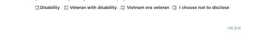 eeo voluntary form If you are a veteran andor have a, and Disability Veteran with disability fields to complete