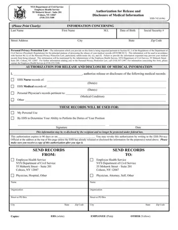 Ehs 742 Form Preview