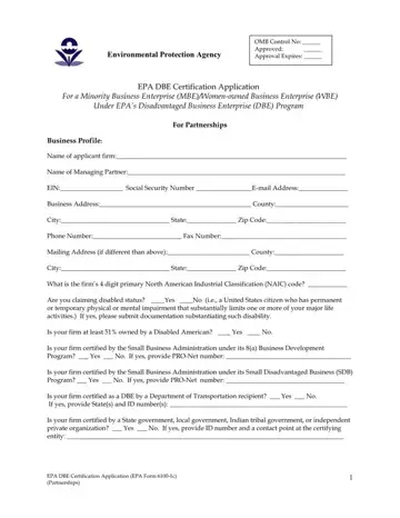 Epa Form 6100 1C Preview
