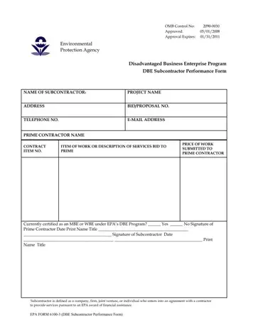 Epa Form 6100 3 Preview