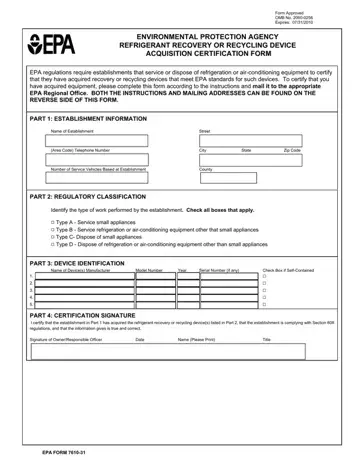 Epa Form 7610 31 Preview