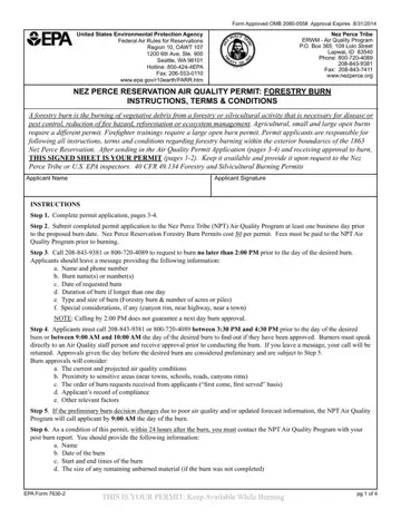 Epa Form 7630 2 Preview