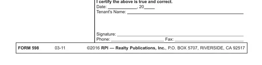 estoppel form florida I certify the above is true and, Signature Phone, Fax, FORM, and RPI  Realty Publications Inc PO fields to complete